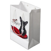 Franse Bull Dog - Frenchie - Love Medium Cadeauzakje (Voorkant Gekanteld)