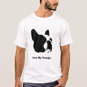 Franse Bull-Dog T-Shirt  T-Shirt (Voorkant)