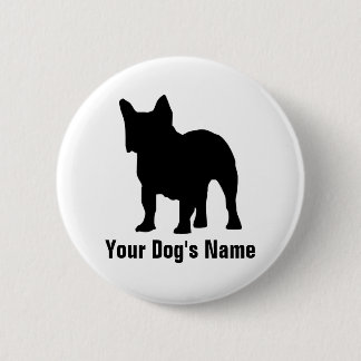 Franse Bulldog ブ フ ル チ レ ン ド Ronde Button 5,7 Cm