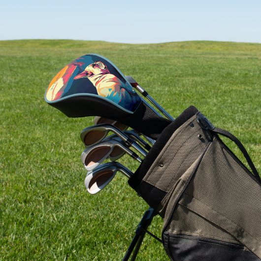 Franse Bulldog 005 - Bruno Pokopen Golfheadcover (Insitu)