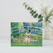 Franse Bulldog 1 - Brug Briefkaart (Staand voorkant)