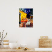 Franse Bulldog 1 - Terrace Cafe Poster (Keuken)