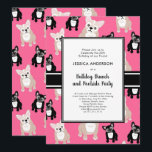 Franse Bulldog 25th Birthday Party Funny Kaart<br><div class="desc">Wat kan er nog meer zijn dan een stel Franse Bulldog / Frenchie puppies?  Dit leuke ontwerp maakt de perfecte feestuitnodiging voor Franse Bulldog liefhebbers van alle leeftijden.</div>