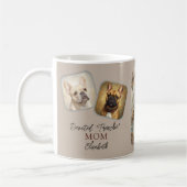  Franse Bulldog 2 Foto Sjabloon Hond Mama Koffiemok (Links)