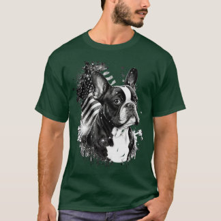 Franse Bulldog 4 juli 2 T-shirt