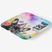 Franse Bulldog 50ste verjaardagsfeest Papieren Bordje (Gebogen)