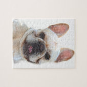 Franse bulldog 8x10 Foto Puzzle met tin Legpuzzel (Horizontaal)