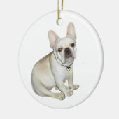 Franse Bulldog (A) Keramisch Ornament (Links)
