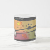 Franse Bulldog A Matglas Koffiemok (Center)