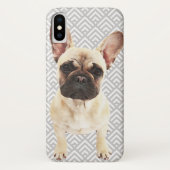 Franse Bulldog afspelen Case-Mate iPhone Case (Achterkant)