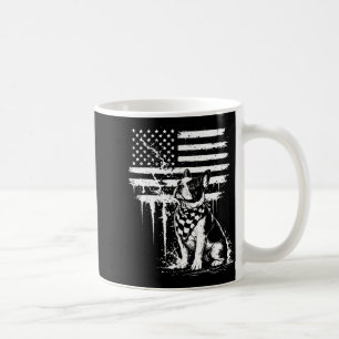 Franse Bulldog Amerikaanse vlag 4 juli hondenliefh Koffiemok