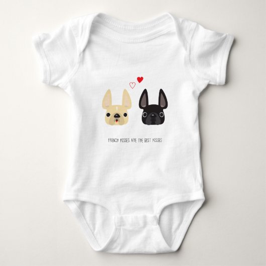 Franse Bulldog Apparel Romper (Voorkant)