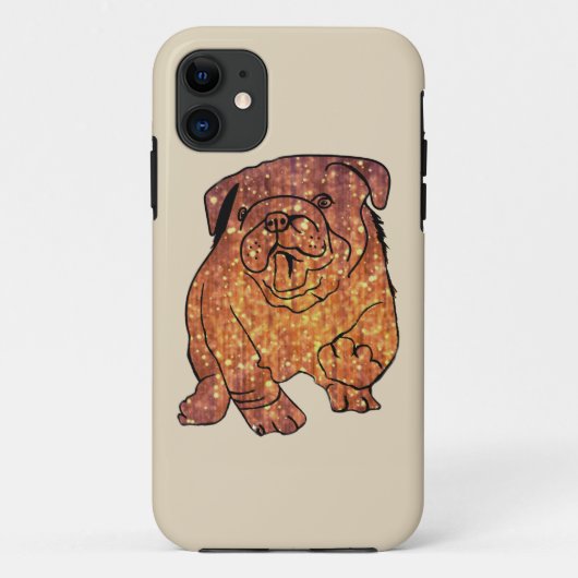 Franse Bulldog Art iPhone SE + iPhone Case (Achterkant)