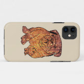 Franse Bulldog Art iPhone SE + iPhone Case (Achterkant (horizontaal))