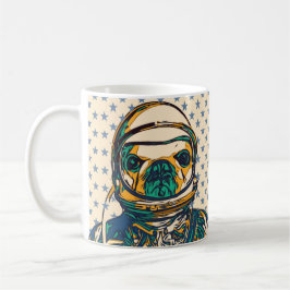 Franse Bulldog Astronaut Mok