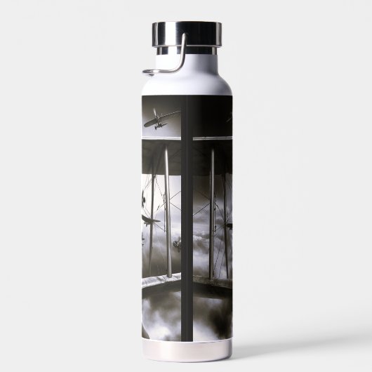 Franse Bulldog Aviator Waterfles (Rechts)