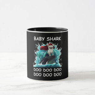 Franse Bulldog   Baby Shark Doo Doo Doo Mok