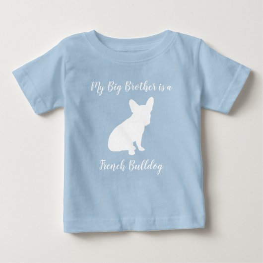 Franse Bulldog Baby shower Frenchie Frenchy (Voorkant)