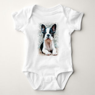 Franse Bulldog baby T-shirt