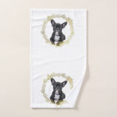 Franse Bulldog  Bad Handdoek (Handdoek)
