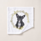 Franse Bulldog  Bad Handdoek (Wasdoekje)