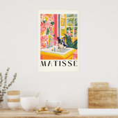 Franse Bulldog Badkamer Print Matisse Stijl Grappi (Keuken)
