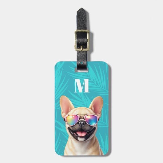 Franse Bulldog Bagage Labels (Voorkant verticaal)
