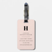 Franse Bulldog Bagage Labels (Achterkant verticaal)
