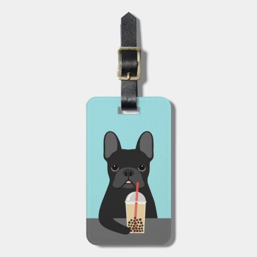 Franse Bulldog Bagage Labels (Voorkant verticaal)