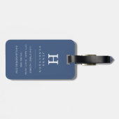 Franse Bulldog Bagage Labels (Achterkant horizontaal)