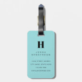 Franse Bulldog Bagage Labels (Achterkant verticaal)