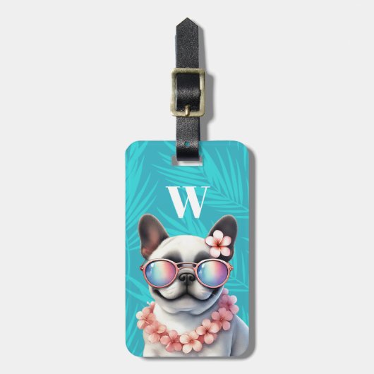 Franse Bulldog Bagage Labels (Voorkant verticaal)