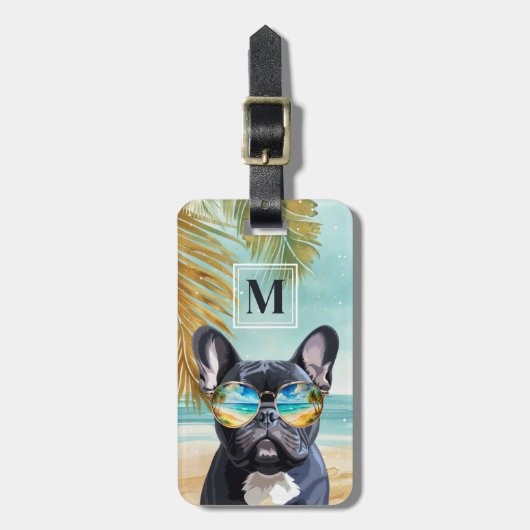 Franse Bulldog Bagage Labels (Voorkant verticaal)
