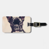 Franse Bulldog Bagagelabel (Voorkant horizontaal)