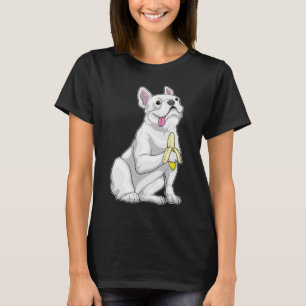 Franse Bulldog Banaan T-shirt