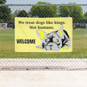 Franse Bulldog Banner