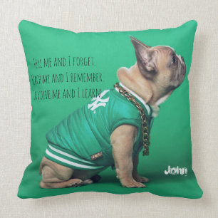 Franse Bulldog Best Quote Persoonlijke naam Kussen