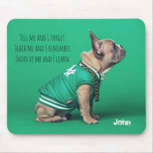 Franse Bulldog Best Quote Persoonlijke naam Muismat