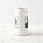 Franse Bulldog bier stein Bierpul (Center)