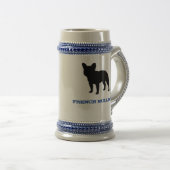 Franse Bulldog Bierpul (Voorkant rechts)