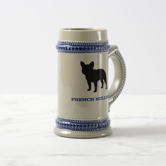 Franse Bulldog Bierpul (Voorkant rechts)