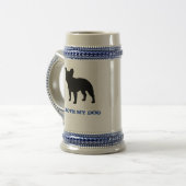 Franse Bulldog Bierpul (Voorkant links)