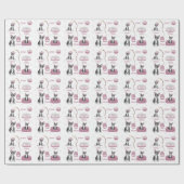 Franse Bulldog Birthday Cadeaupapier (Vlak)