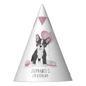 Franse Bulldog Birthday Feesthoedjes (Voorkant)