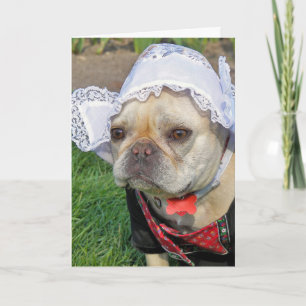 Franse Bulldog Birthday Kaart