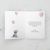 Franse Bulldog Birthday Kaart (Binnen)