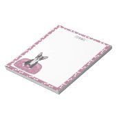 Franse Bulldog Birthday Notitieblok (Linkerzijde)