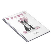 Franse Bulldog Birthday Notitieboek (Rechterzijde)