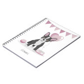 Franse Bulldog Birthday Notitieboek (Linkerzijde)