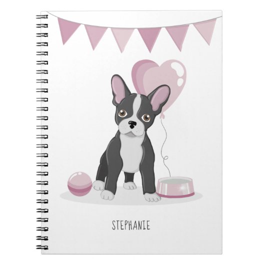 Franse Bulldog Birthday Notitieboek (Voorkant)